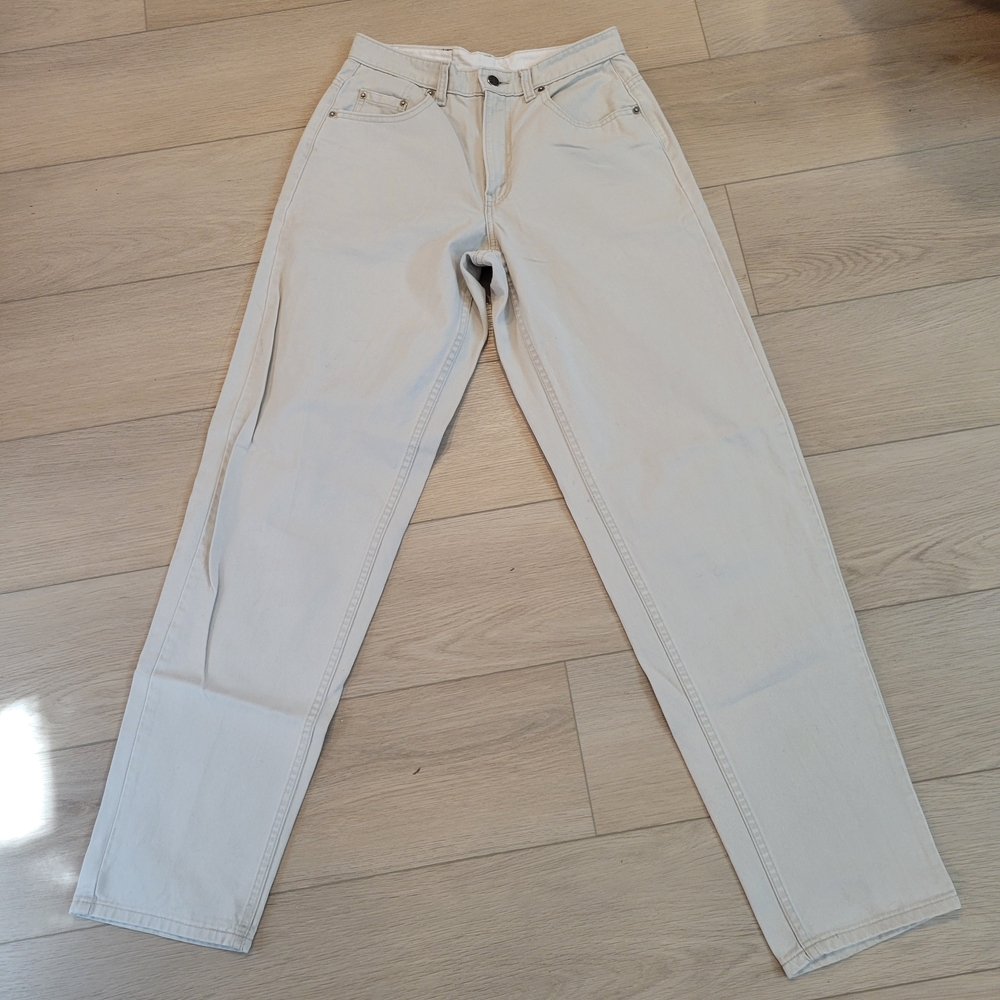 Levi's Cream Denim Pants